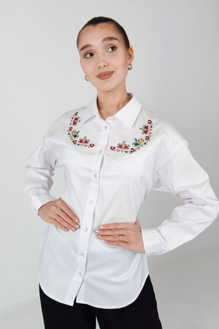 Блуза с чувашской вышивкой