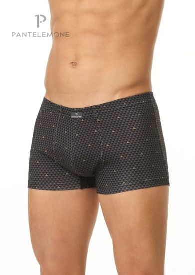 Трусы мужские боксеры Pantelemone PMH-1368, треугольники темно-серые