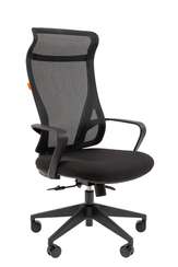 Офисное кресло Chairman CH577 черный пластик, черный