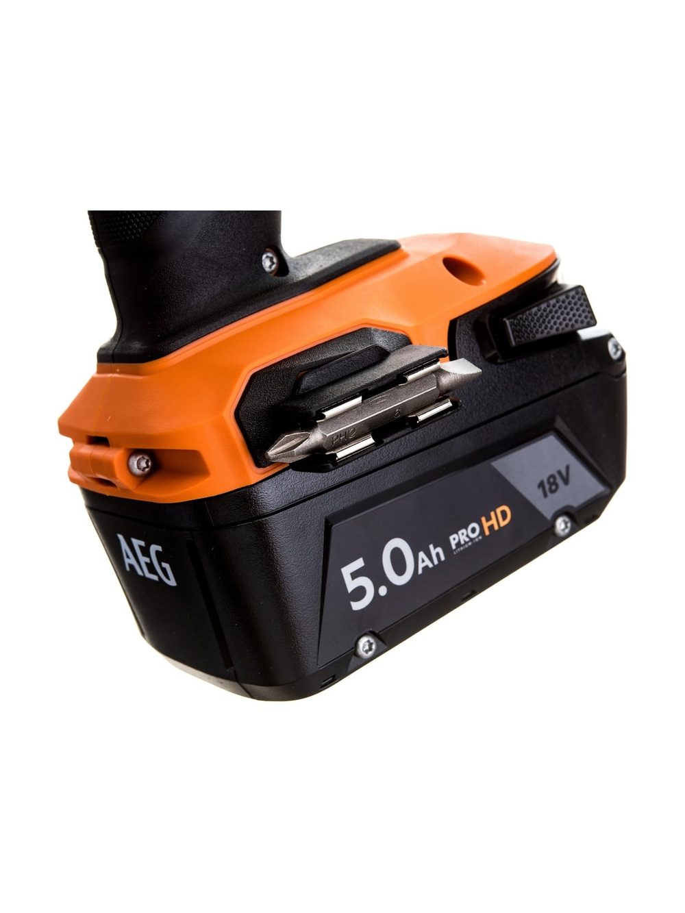 Бесщеточная аккумуляторная ударная дрель-шуруповерт AEG 18В BSB18C3BL-502C 4935478939