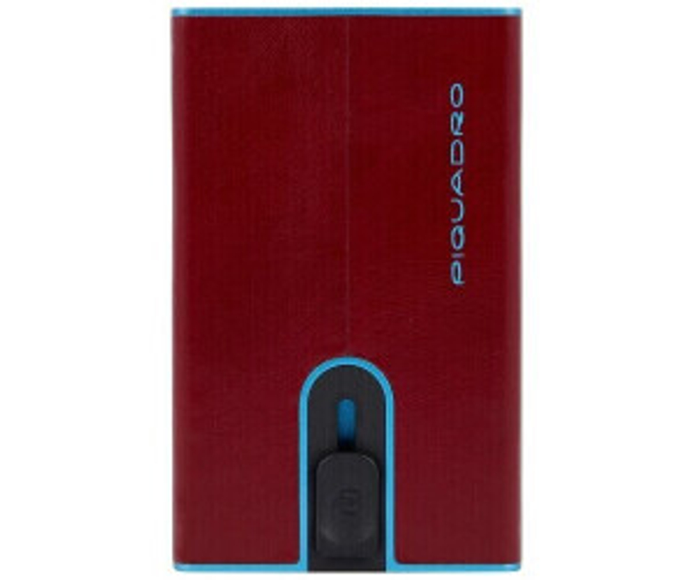 Картхолдер Piquadro Blue Square/Red