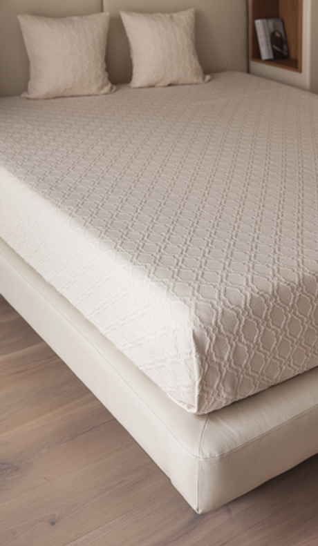 Покрывало 240x260 Luxberry Edinburg слоновая кость