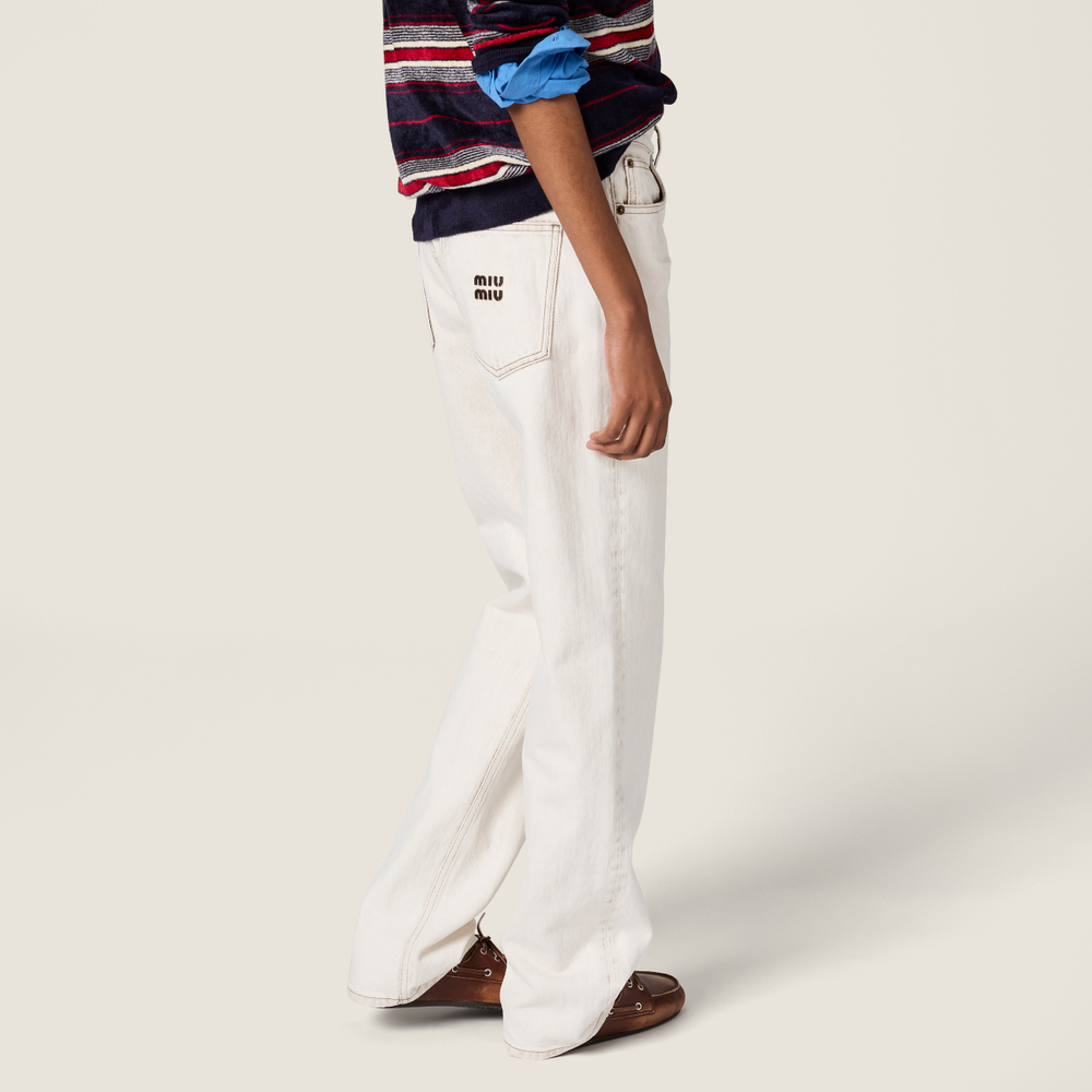 Джинсы MIU MIU