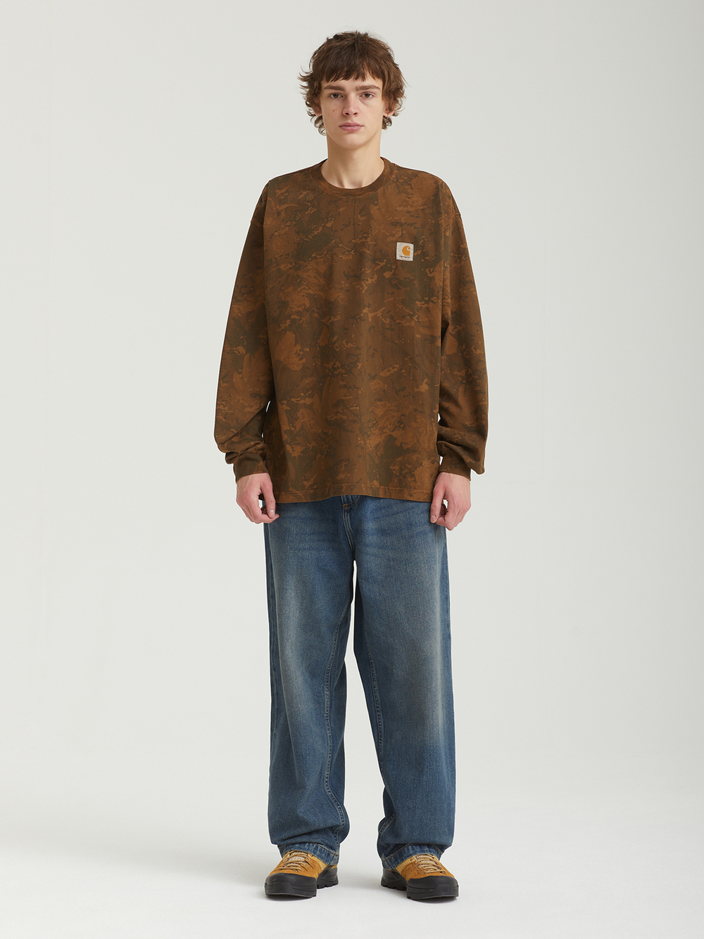 Джемпер L/s Camo Combi T-shirt