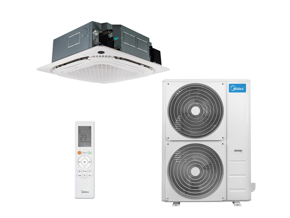 Кассетный кондиционер Midea MCD1-F-B/MO-N8 mcd1-48hrfnx(ga)-b/moe30u-48hfn8-r(ga)/t-mbq4-04awd