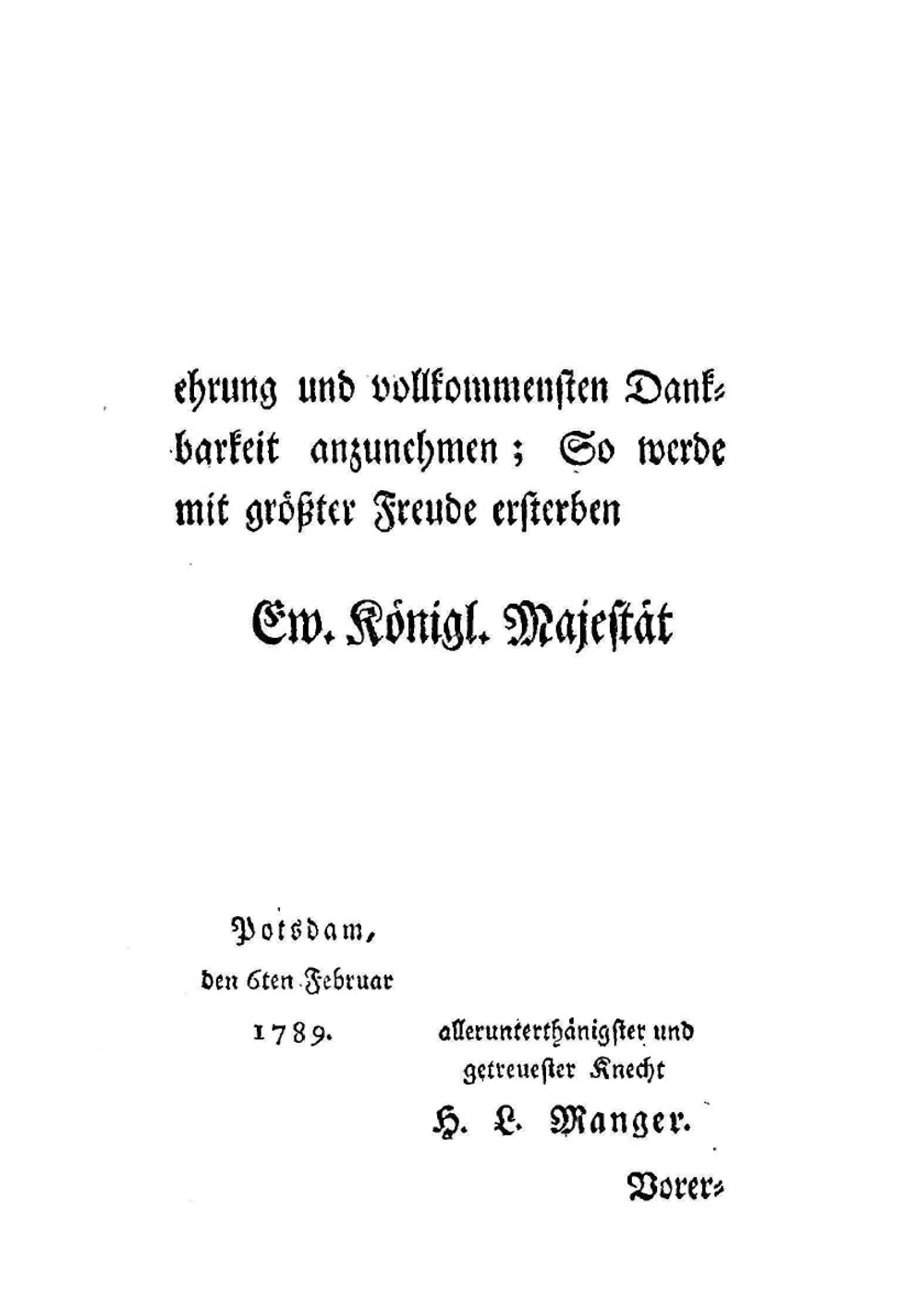 Baugeschichte von Potsdam | H.L. Manger