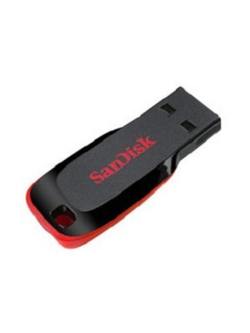 SanDisk USB Drive 32Gb Cruzer Blade SDCZ50-032G-B35 {USB2.0, Black/Red}