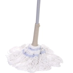 Швабра отжимная с насадкой из микрофибры ручка 120см