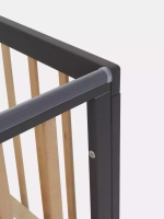 Кровать детская 120*60 RANT "INDY" (арт.866) без маятника Moon Grey