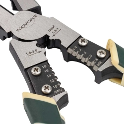 Плоскогубцы комбинированные для снятия изоляции 215мм RockForce RF-611M215
