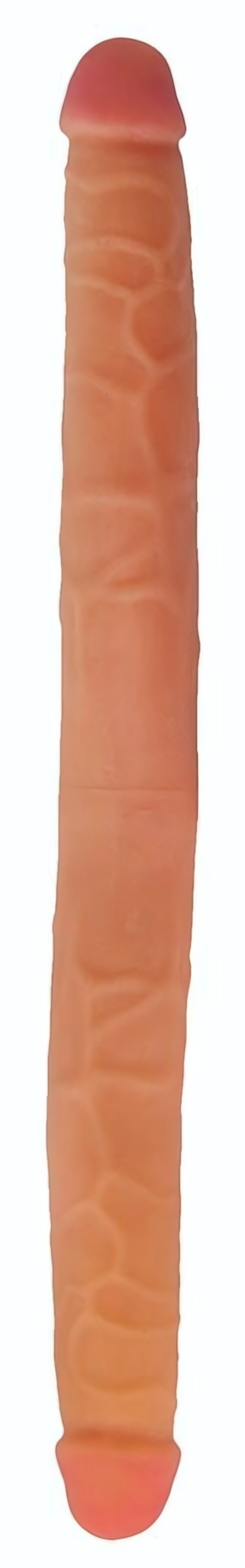 Двухголовый фаллоимитатор - 47,8 см. (Цвет: телесный)