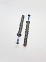 6х60 Дюбель (УСЫ) с шурупом потай Сер (40 шт)