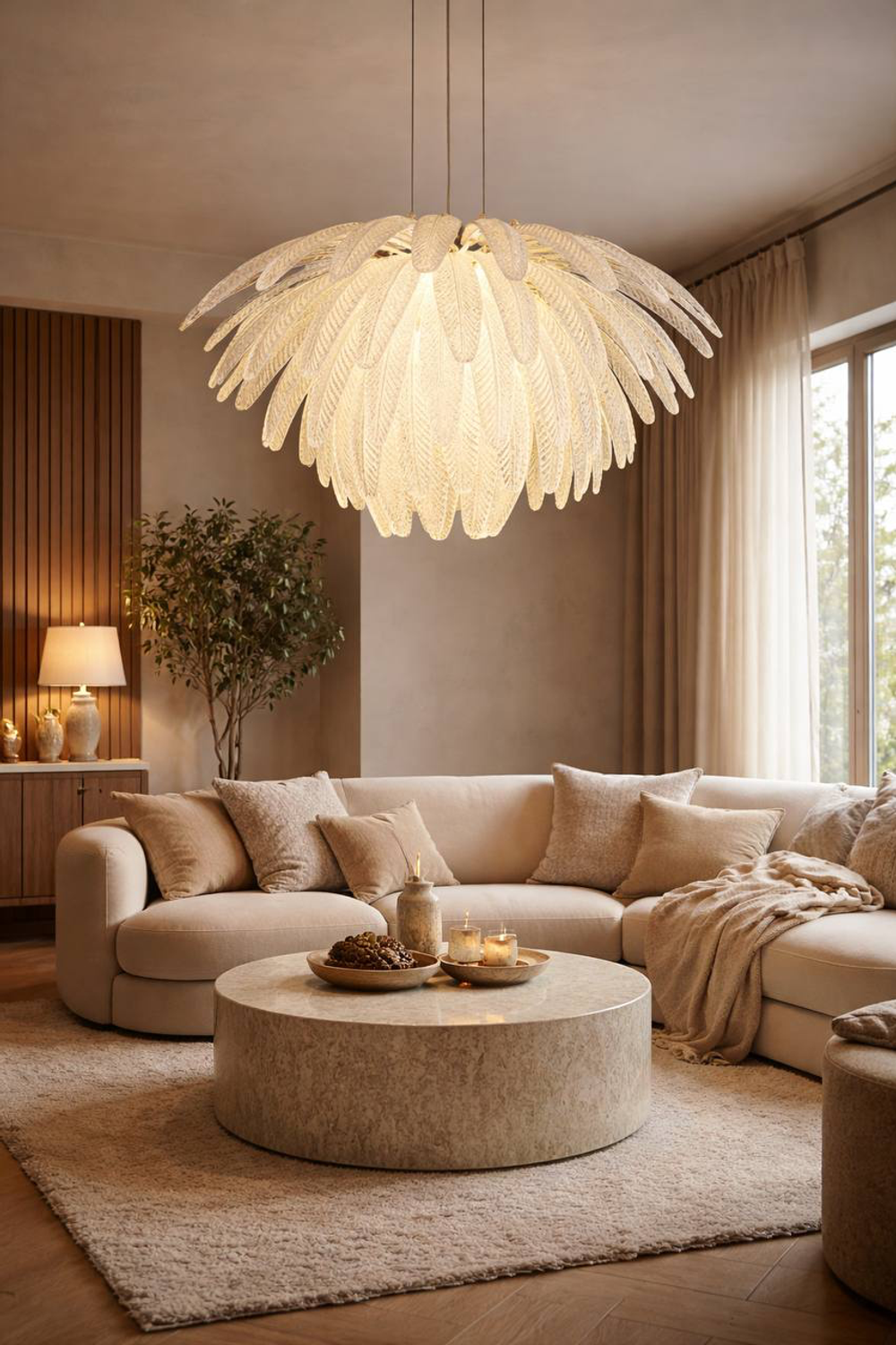 Подвесная светодиодная люстра Modestyle ML.2420.600 CP