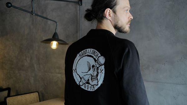 Лонгслив x Ostem черный - фото 7