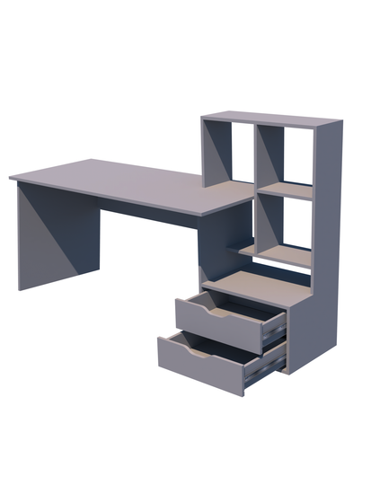 Стол письменный ЛАВОРО-5 /1700*1100*603/ правый анкор темный / анкор темный