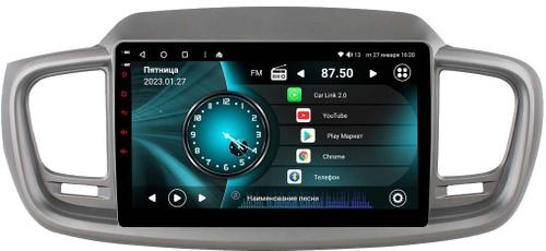 Магнитола для KIA Sorento Prime UM 2015-2020 (рамка большая) - Vaycar VA27-0442 на Android 13, Быстрая, 4G SIM-слот