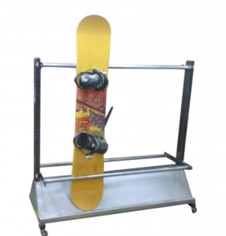 Стеллаж для хранения горных лыж и сноубордов (мини)