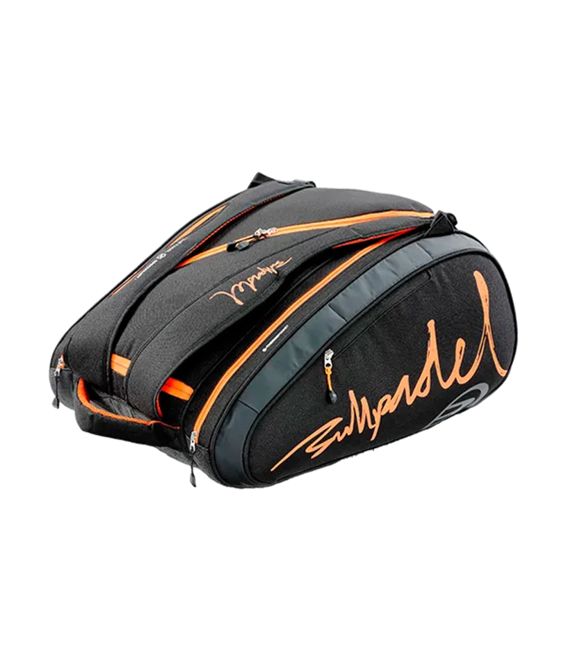 Сумка для падел Bullpadel Ionic Black 2025 – лёгкая и износостойкая