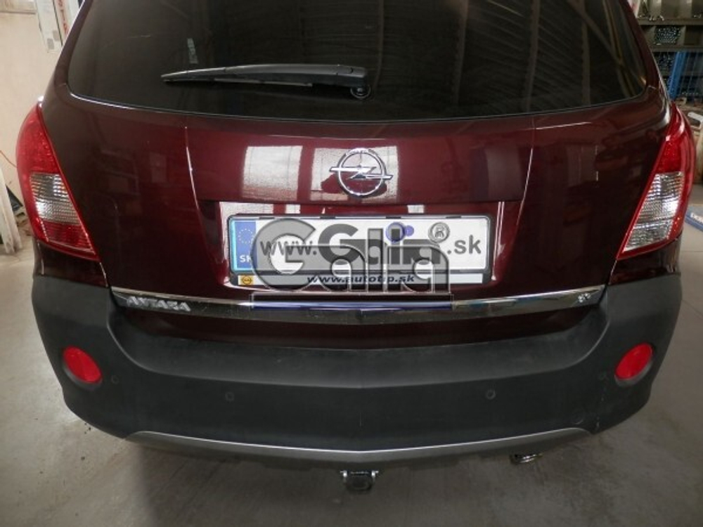 Фаркоп оцинкованный Galia O065A для Opel Antara 2006-2013, 2013-2017, Chevrolet Captiva 2006-2013, 2013-2018(паспорт и сертификат в комплекте)(без электрики)