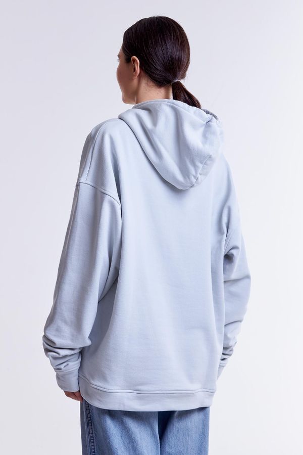 Худи Василек Light серо-голубое - фото 7