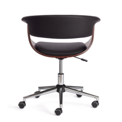 Кресло VIMTA  орех, кож/зам черный