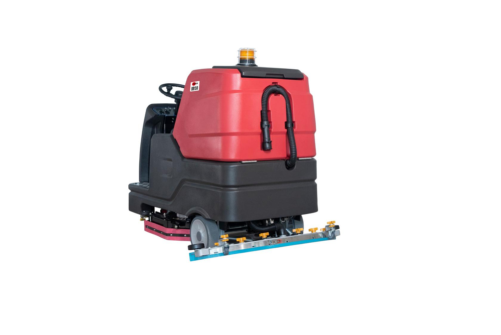 Аккумуляторная поломоечная машина с местом оператора Vostok BR150 (с литиевой АКБ 150Ач) - 2х щетки