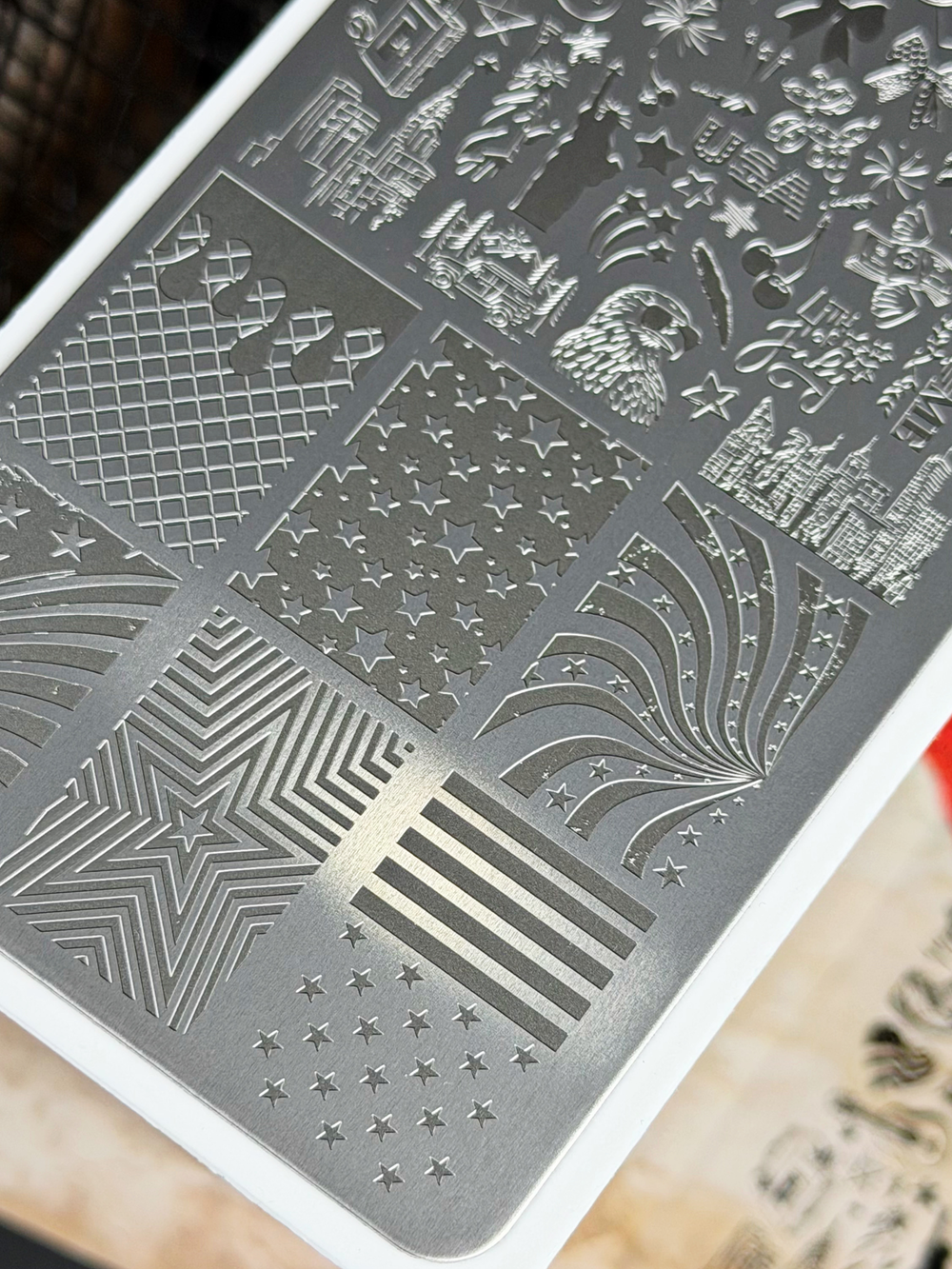 Stamping plate Enigmanic Stamping American Mood
