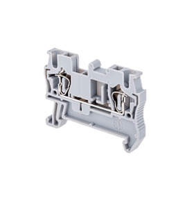 Клемма пружинная проходная, 2.5 мм2, серая MTS-2.5 арт: 88298
