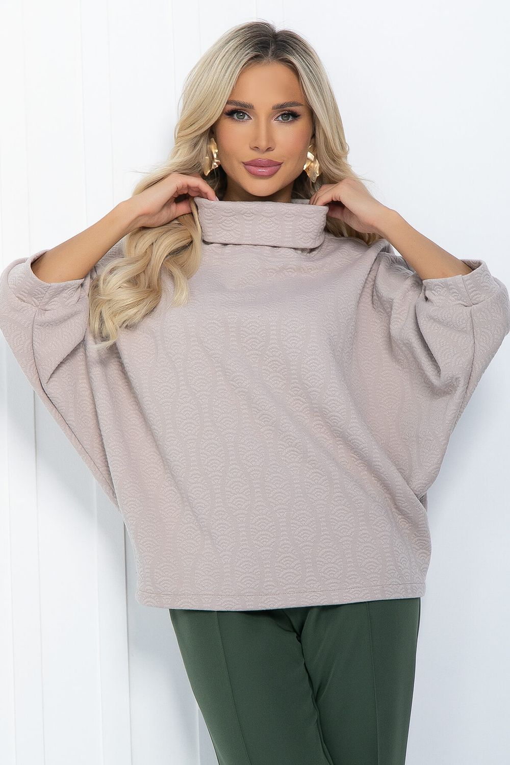 Блуза Барбара (бежевый) Б11704 LT Collection