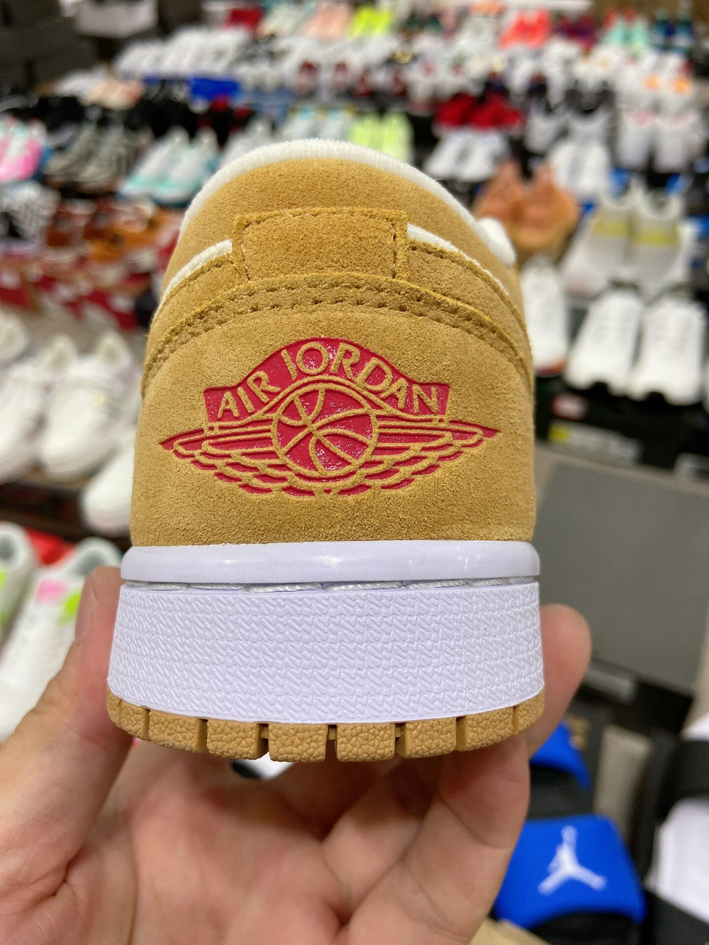 Jordan 1 Low SE Twine Orange Quartz Corduroy (W)