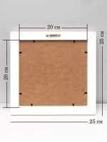 Картина на стену интерьерная на холсте 25*25 см