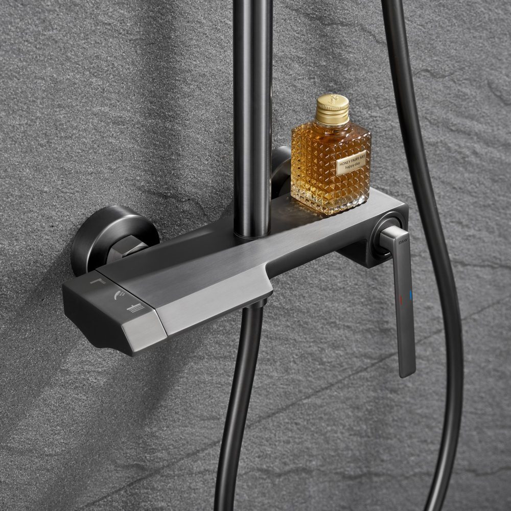 Душевая система Black&White Universe Gun Metal (UK5015MG)