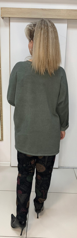 Туника на размер+ с пайетками