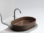 Умывальник чаша накладная овальная (цвет Темно-x
