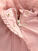 Куртка утепленная с капюшоном для девочки Next Q81-815, Розовый