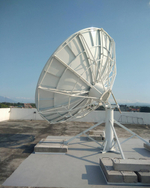 Антенна 4.5 м RxTx VSAT, Al, Az/El, Huaxin
