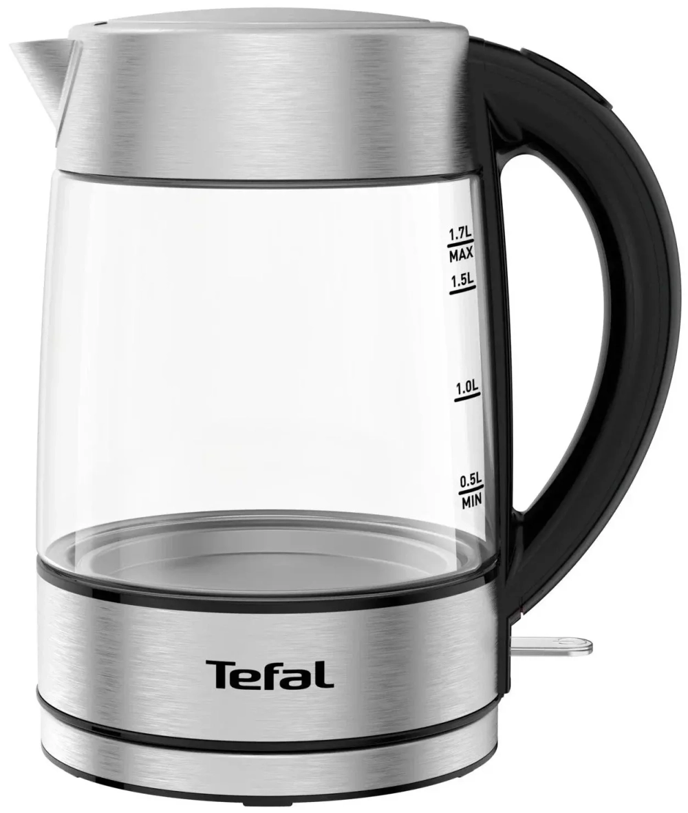 Электрочайник Tefal Glass Stainless Steel KI772D32 (y)