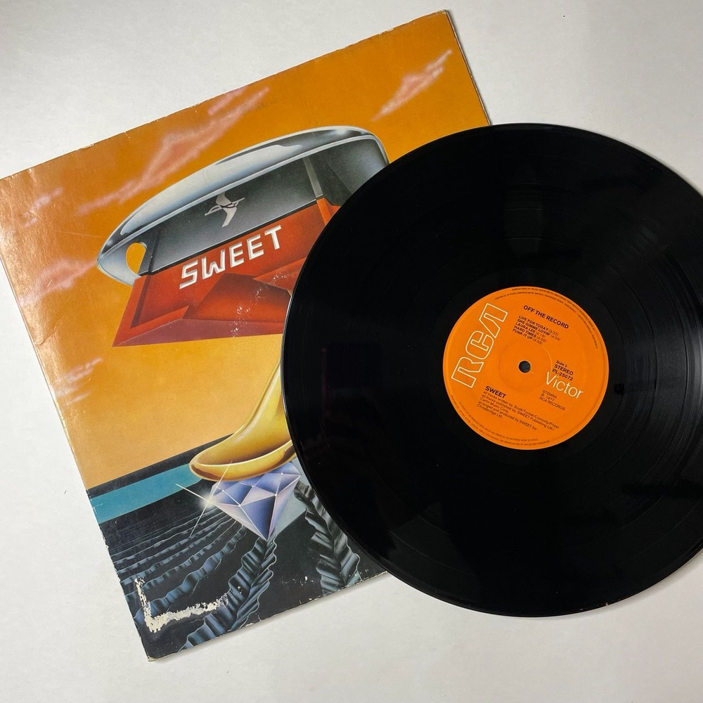 Винтажная виниловая пластинка LP Sweet Off The Record (Germany 1977)