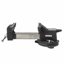 Тиски стальные поворотные с наковальней 6''(150мм) RockForce RF-6540206A
