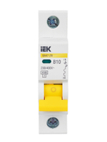 KARAT Автоматический выключатель ВА47-29 1P B 10А 4,5кА IEK