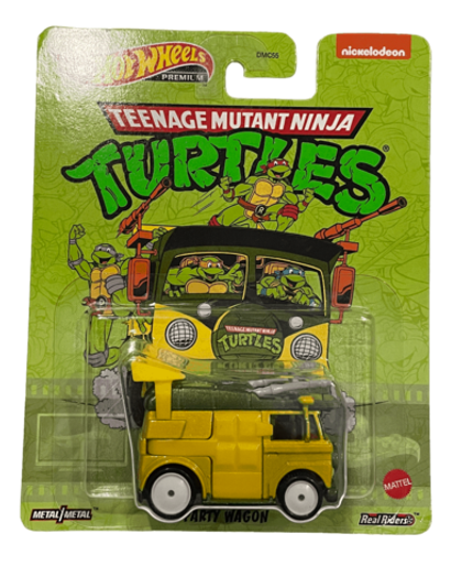 Hot Wheels Premium Teenage Mutant Ninja Turtles Party Wagon (2022)