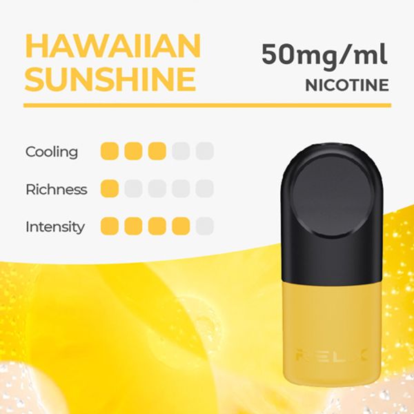 Купить Сменный картридж RelX Pro 1.9 ml - Hawaiian Sunshine 5% (2шт)