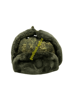 Тактическая армейская шапка-ушанка ВКПО Камуфляж