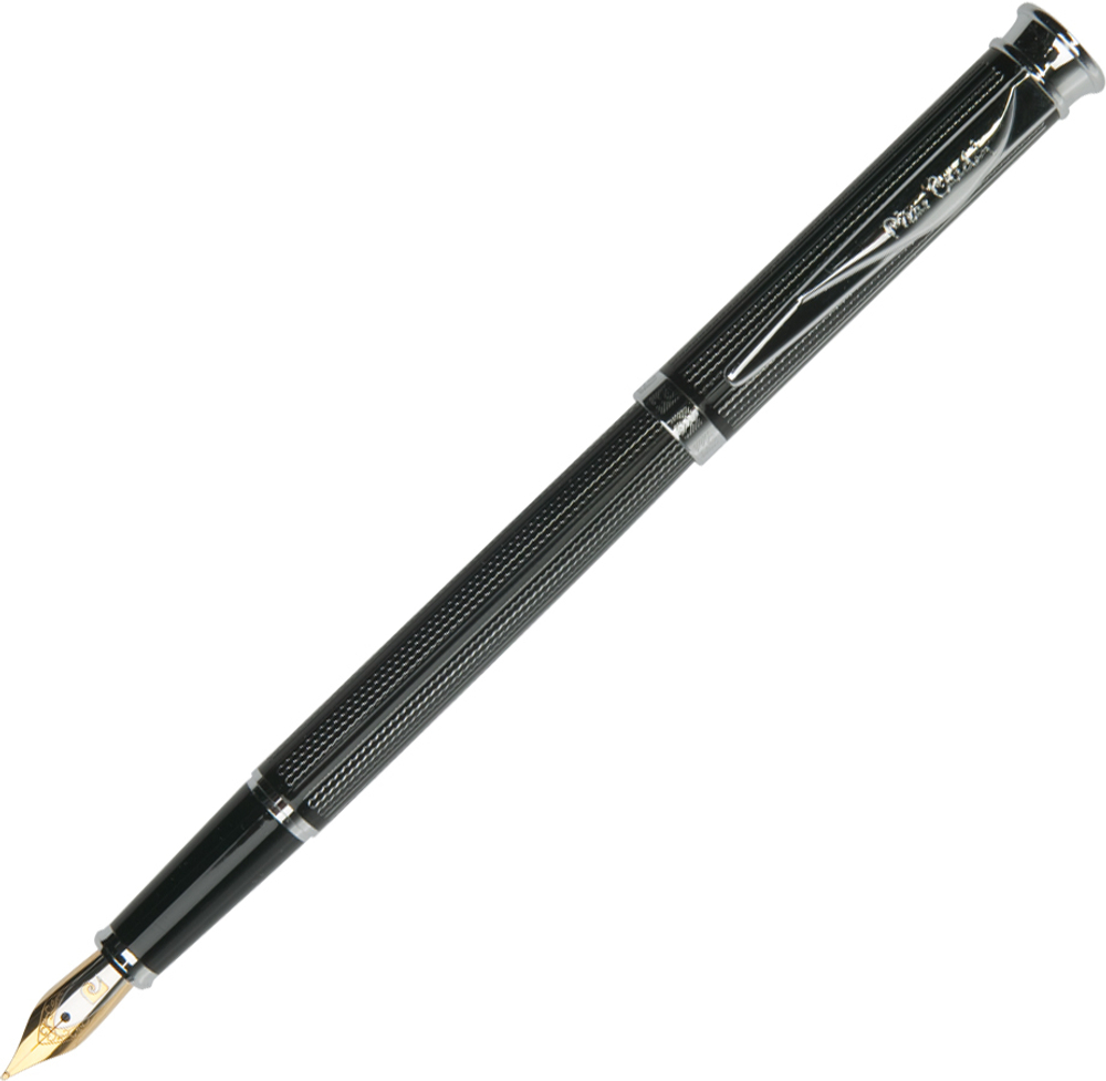 Перьевая ручка Pierre Cardin TRESOR PC1001FP-03 латунь и хром с гравировкой в подарочной упаковке