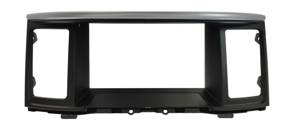 Комплект рамки с разъёмами 9" Nissan Pathfinder R52 2014-2016 Тип1, маленькое отверстие под монитор (поддержка Bose и 360) - Car-Smart 9678F1