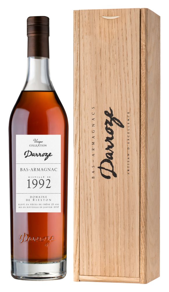 Арманьяк Darroze Unique Collection Domaine de Rieston a Perquie 1992, 0.7 л.