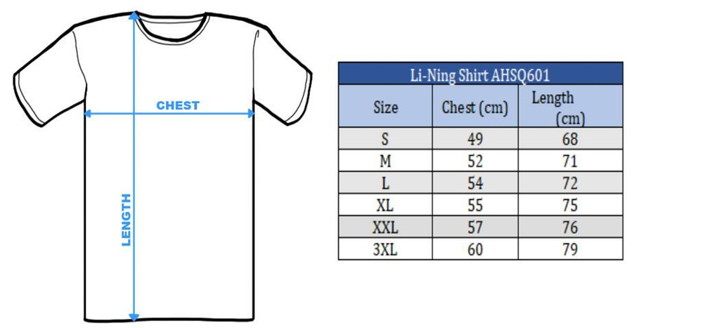 Li-Ning Shirt AHSQ601-2С black