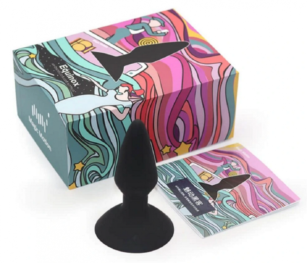 Вибровтулка Magic Motion Equinox черная 10,8 см