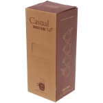 Набор кружек на стойке 280мл «Золотой узор», цвет золото