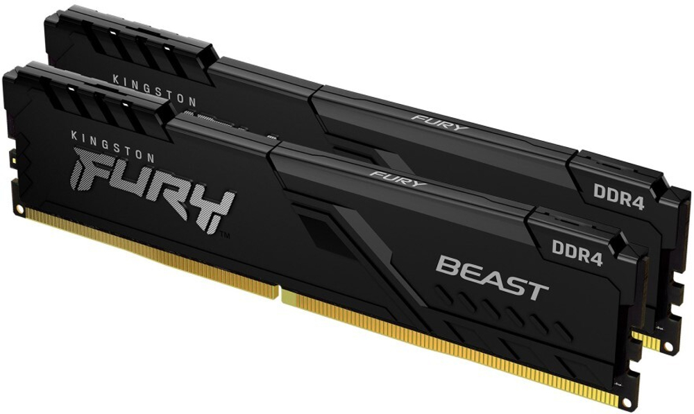 Модуль памяти DDR4 32GB (2*16GB) Kingston FURY KF432C16BBK2/32
